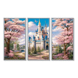 Enchantment Of Castles - Split Panel Canvas Art