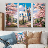 Enchantment Of Castles - Split Panel Canvas Art