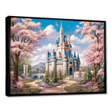 Enchantment Of Castles - Landscapes Canvas Wall Art