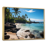 Maui Tropical Dreamscape II - Cityscapes Canvas Wall Art