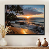 Aloha Tropical Dreamscape I - Cityscapes Canvas Wall Art