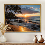 Aloha Tropical Dreamscape I - Cityscapes Canvas Wall Art