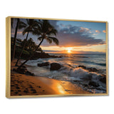 Aloha Tropical Dreamscape I - Cityscapes Canvas Wall Art