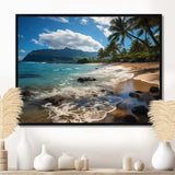 Aloha Tropical Dreamscape II - Cityscapes Canvas Wall Art