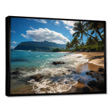 Aloha Tropical Dreamscape II - Cityscapes Canvas Wall Art