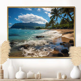 Aloha Tropical Dreamscape II - Cityscapes Canvas Wall Art