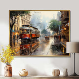 New Orleans Cityscape Comes Alive At Night II - Cityscapes Canvas Wall Art