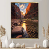 Zion National Park Utah - Landscapes Canvas Wall Art