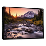 Washington Mount Rainier National Park II - Cityscapes Canvas Wall Art