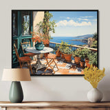 La Dolce Italian Coast I - Landscapes Canvas Wall Art