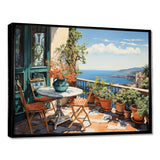 La Dolce Italian Coast I - Landscapes Canvas Wall Art