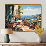 La Dolce Italian Coast I - Landscapes Canvas Wall Art