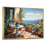 La Dolce Italian Coast I - Landscapes Canvas Wall Art