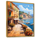 La Dolce Italian Beachside I - Landscapes Canvas Wall Art