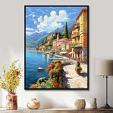 La Dolce Italian Beachside II - Landscapes Canvas Wall Art