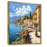 La Dolce Italian Beachside II - Landscapes Canvas Wall Art