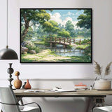 Japan Landscape Of The Rising Sun I - Landscapes Canvas Wall Art