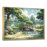 Japan Landscape Of The Rising Sun I - Landscapes Canvas Wall Art