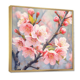 Peach Blossom Bliss II - Floral Canvas Wall Art