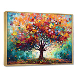 Coral Oak Tree At The Farm I - Landscapes Canvas Wall Art