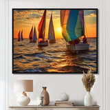 Boating Bliss II - Sports Canvas Wall Art