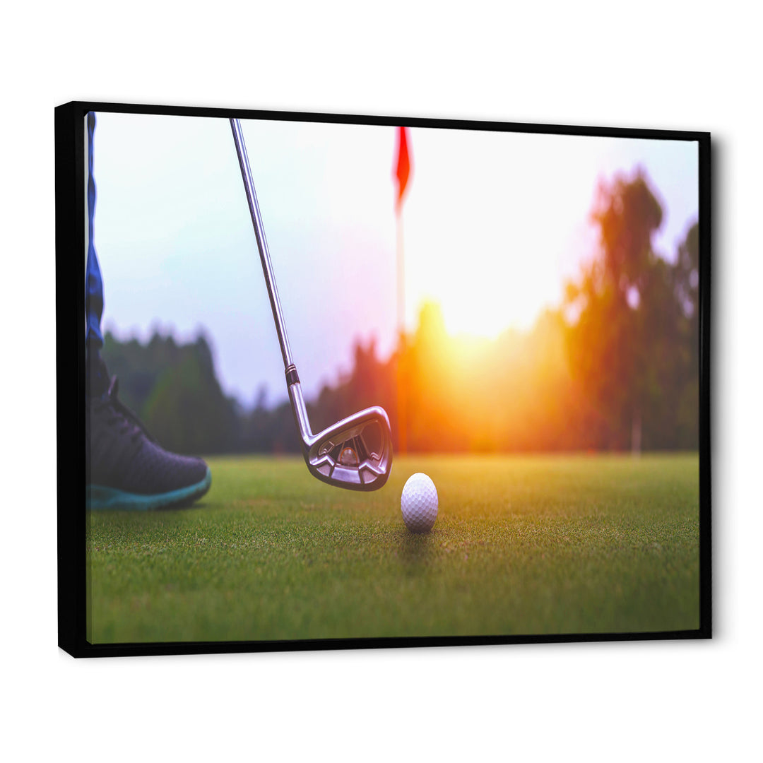 Golf Swing Excellence I - Golf Canvas Wall Art