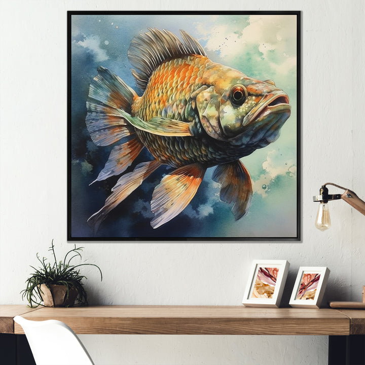 Fishing Nautical Escapes I - Hunting &amp; Fishing Canvas Wall Art
