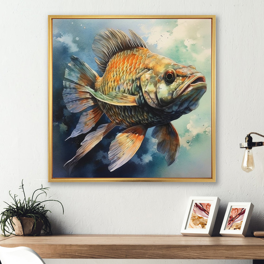 Fishing Nautical Escapes I - Hunting &amp; Fishing Canvas Wall Art