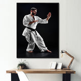 Martial Arts Combat Warrior I - Martial Arts Canvas Wall Art