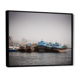 Photo Sailing Port Serenity I - Sailing Canvas Wall Art