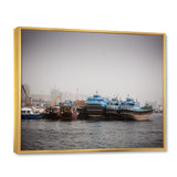 Photo Sailing Port Serenity I - Sailing Canvas Wall Art