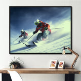 Alpine Skiing Adventures I - Skiing Canvas Wall Art