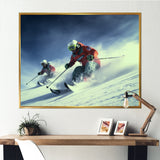 Alpine Skiing Adventures I - Skiing Canvas Wall Art