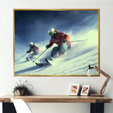 Alpine Skiing Adventures I - Skiing Canvas Wall Art