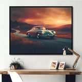 Classic German Car Scenery I - Performing Arts Canvas Wall Art