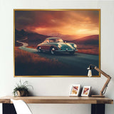 Classic German Car Scenery I - Performing Arts Canvas Wall Art