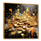 Money Magic Popart - Abstract Canvas Wall Art