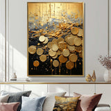 Money Magic Popart I - Abstract Canvas Wall Art