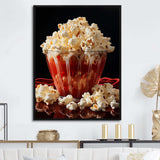 Popart Playful Popcorn - Abstract Canvas Wall Art