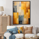 Topaz Tessellation - Abstract Canvas Wall Art