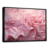 Pink Tender Twirl Spiral - Abstract Canvas Wall Art