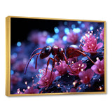 Celestial Antics Cosmic Purple Ant - Ant Wall Decor