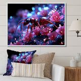 Celestial Antics Cosmic Purple Ant - Ant Wall Decor