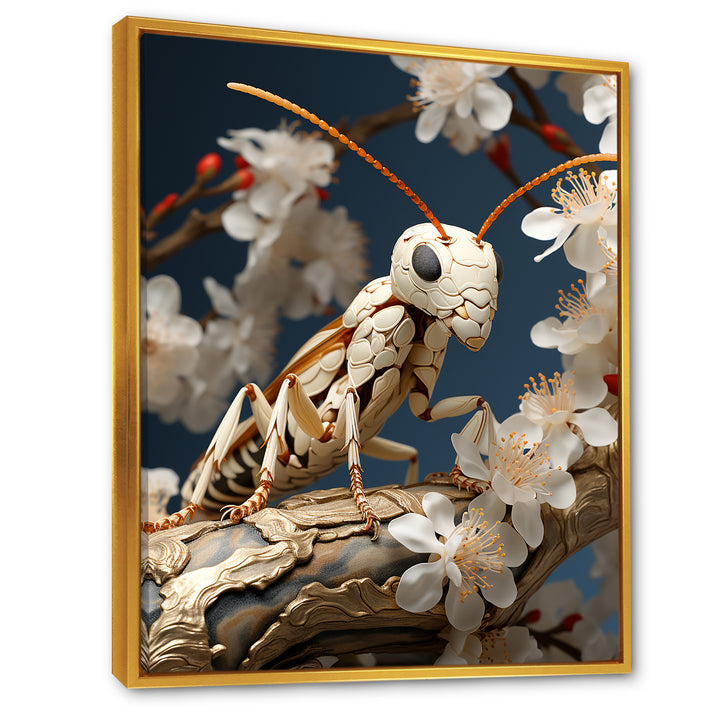 Delicate Infiltrator Ivory Ant - Ant Wall Art Prints