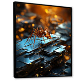 Digital Antics Pixelated Ant - Ant Wall Art Prints