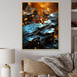 Digital Antics Pixelated Ant - Ant Wall Art Prints