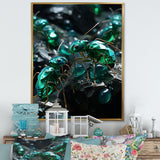 Emerald Explorations Ants - Green Ant Wall Art