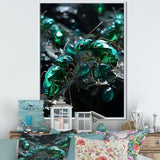 Emerald Explorations Ants - Green Ant Wall Art