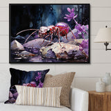 Enchanted Microcosm Ant - Ant Large Canvas Wall Art