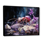 Enchanted Microcosm Ant - Ant Large Canvas Wall Art